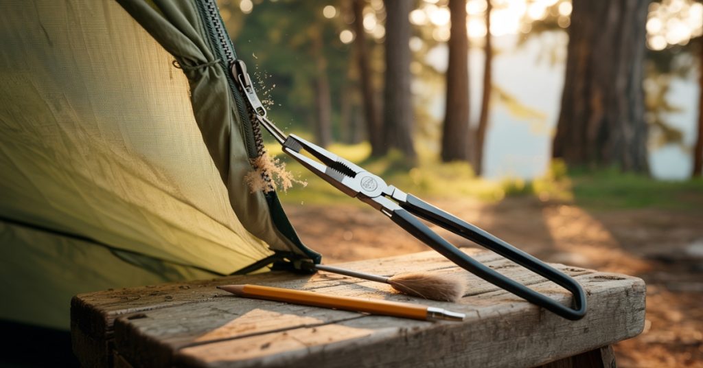 Best Way to Fix a Tent Zipper