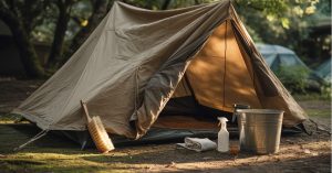 Clean Tent Canvas