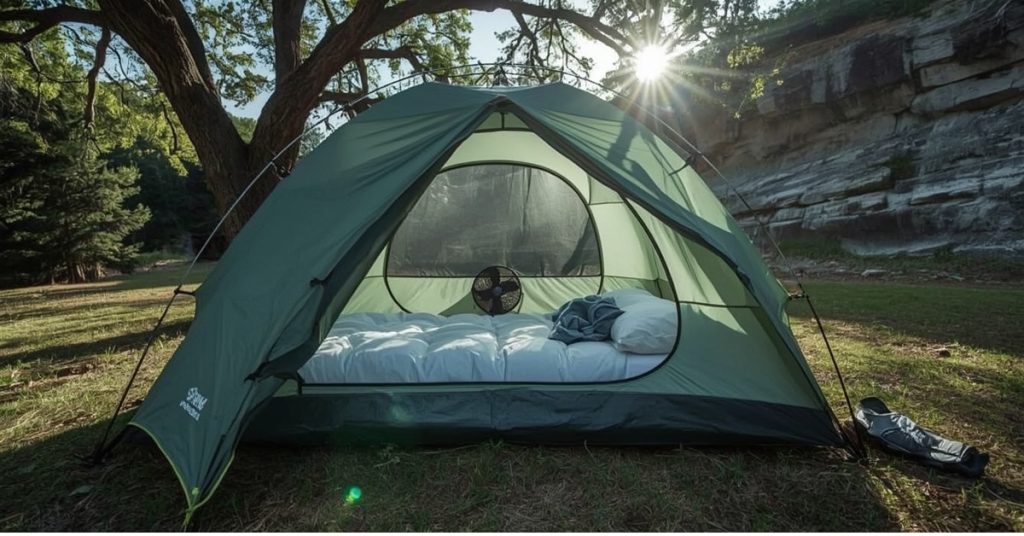 Way to Stay Cool in a Tent (Step-by-Step)