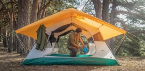 Condensation in a Tent