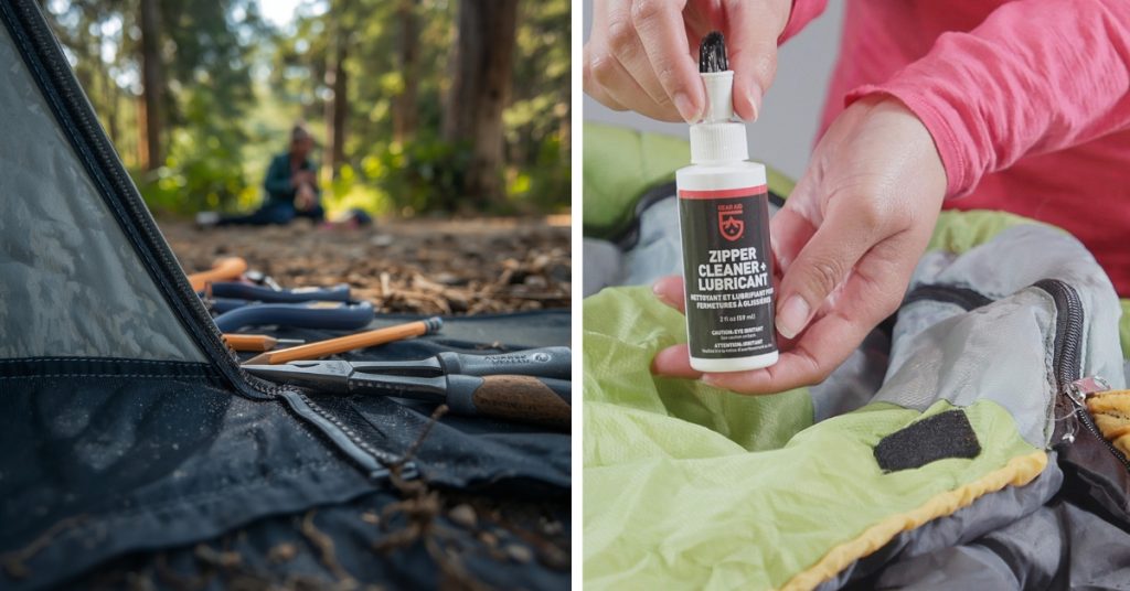 Tools & Products to Help Repair Tent Zippers