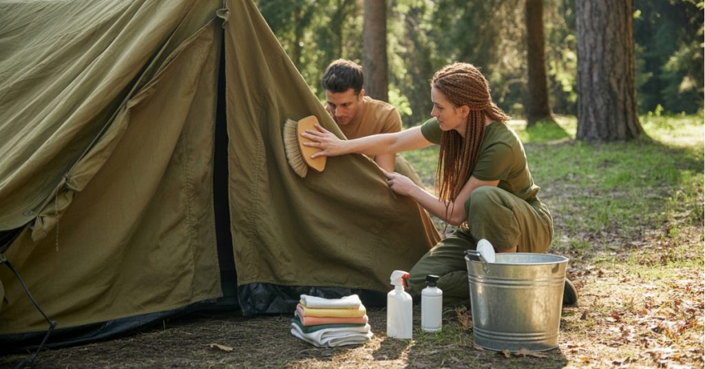 Why Cleaning Your Canvas Tent Is Important
